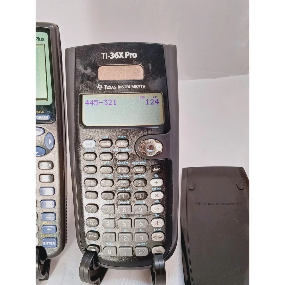 Texas Instruments TI-83 Plus Graphing & TI-36X Pro Calculator - Tested & Working - Picture 3 of 5